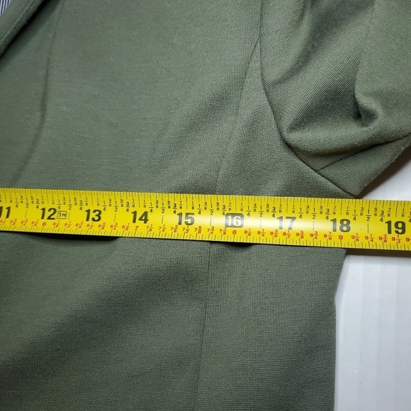 Gap Olive Green Academy Blazer Sz 6 - Picture 8 of 11